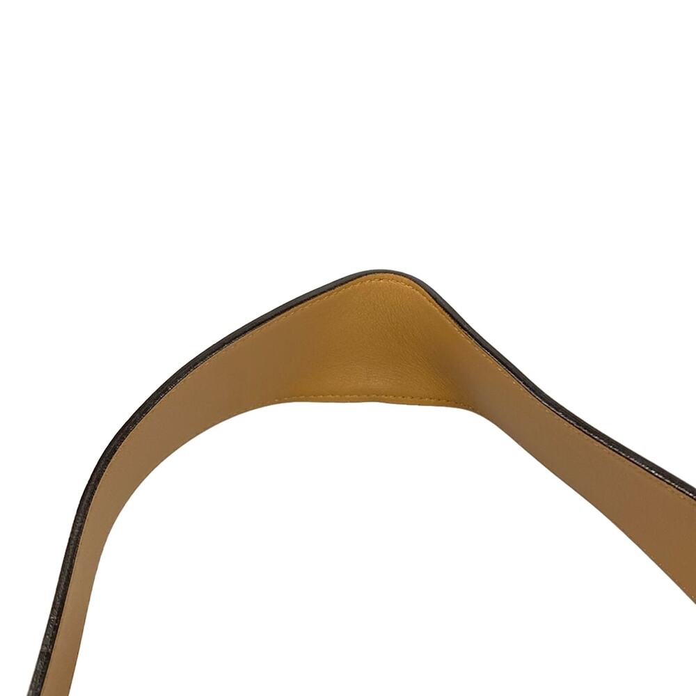 Celine Frame Medium Shoulder Bag White Light Brown - Picture 9 of 15